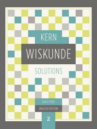 KERN Wiskunde oplossingenboek havo/vwo 2 - English edition